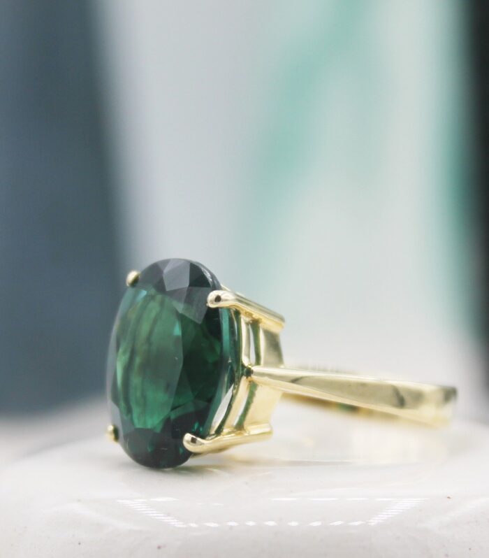 Yeşil Turmalin Yüzük